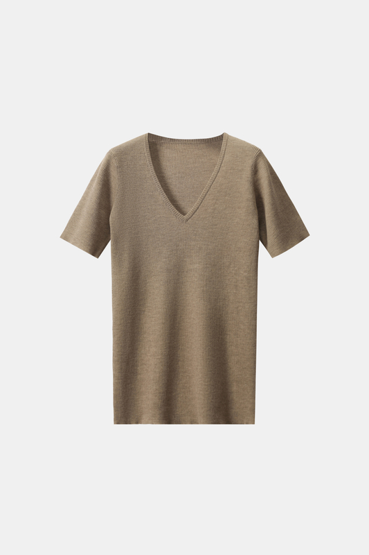 Свитер с коротким рукавом