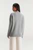 Женский чистый кашемир v Nece Grey Cardigan