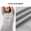 Вязание Elgent Women Pellover негабаритное v Nece Spee Soft Knitwear Pure 100% кашемировый свитер