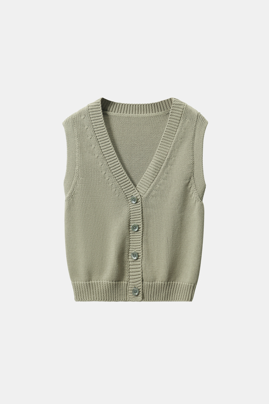 Celadon Vest с кнопками