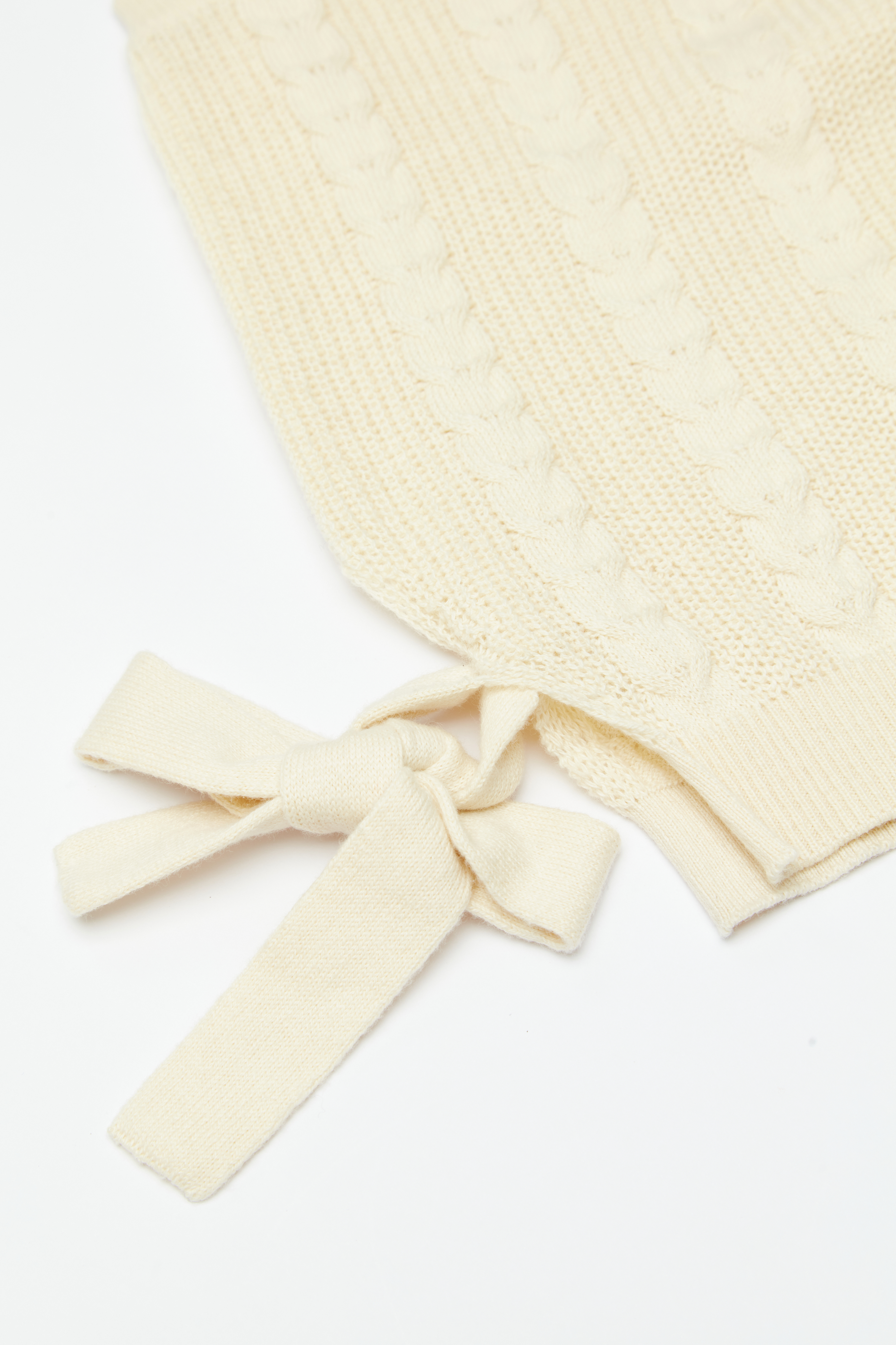 ДЕТСКИЙ ЖИЛЕТ ИЗ ХЛОПКОВОГО КАШЕМИРА