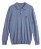 Мужской поло Pure Wool Lavender Grey Pellover