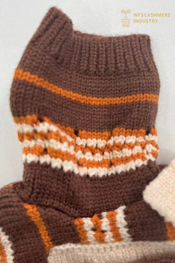 7GG Свитер для домашних животных на шнуровке Fair Isle | Наружный трикотаж для домашних животных Heritage OEM